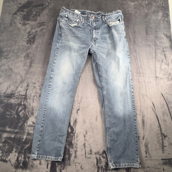 Levi's Other - Levi's Jeans Mens 34x28 Blue WaterLess Straight Leg Denim 2408